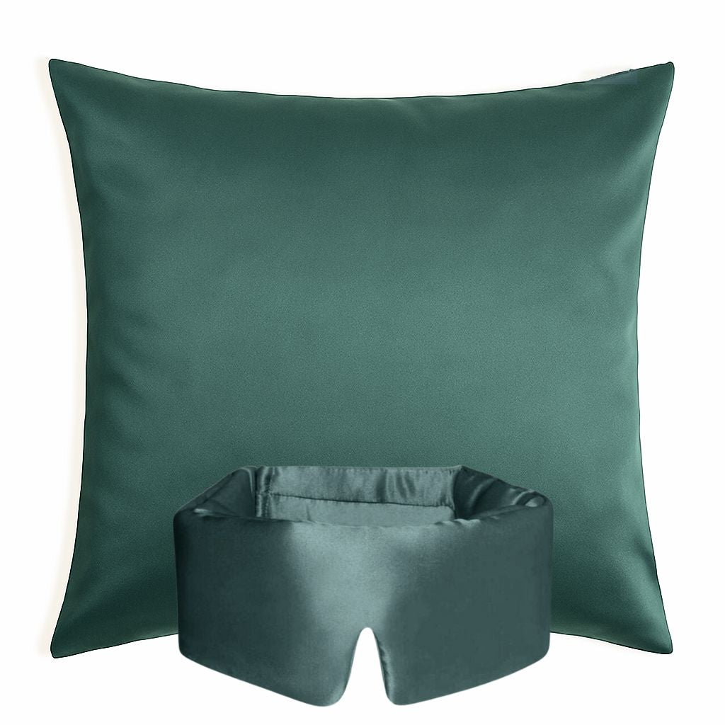 SILK PILLOWCASE - BABY BLUE