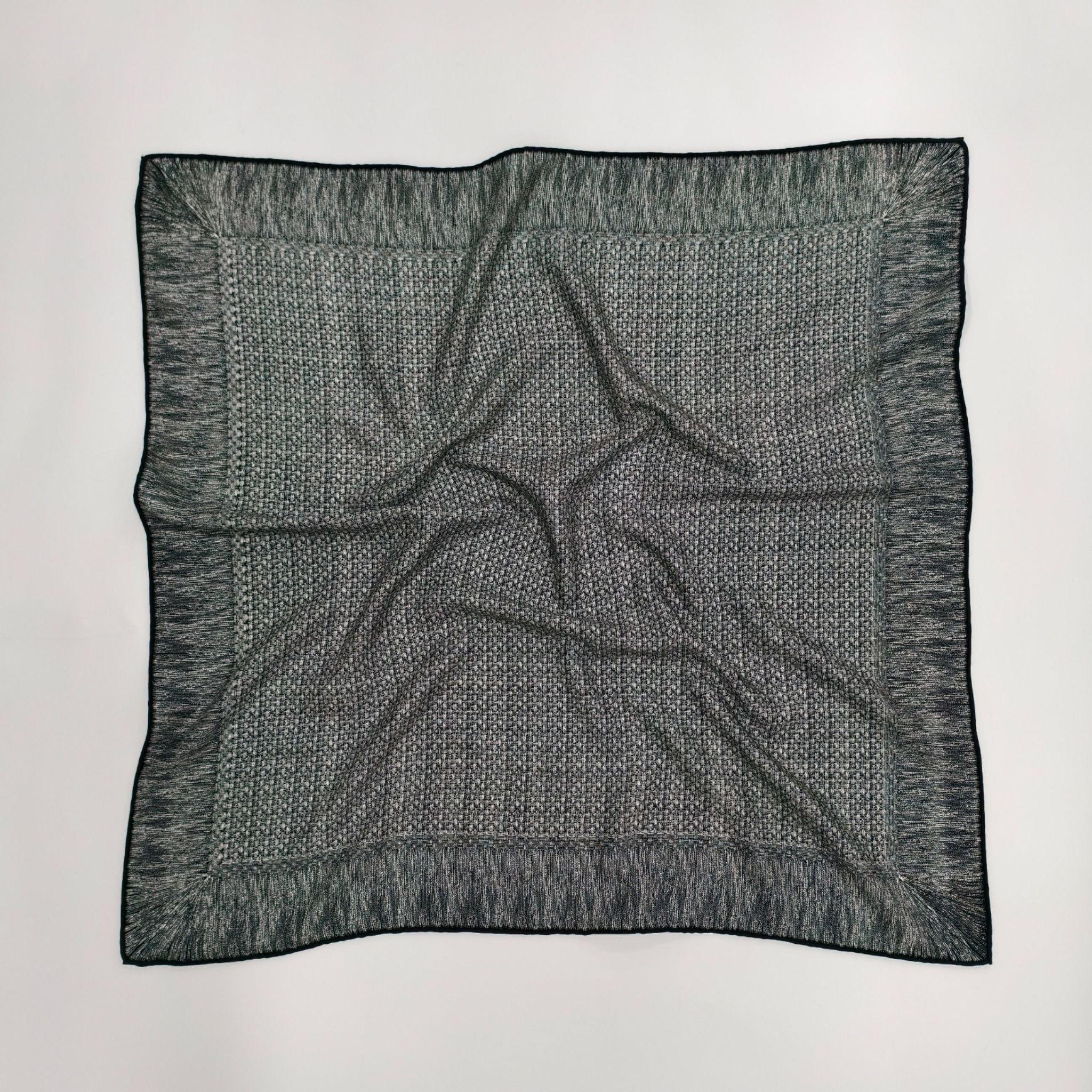 SilkWool Schal – 70% Wolle / 30% Maulbeerseide | Nordic Grau