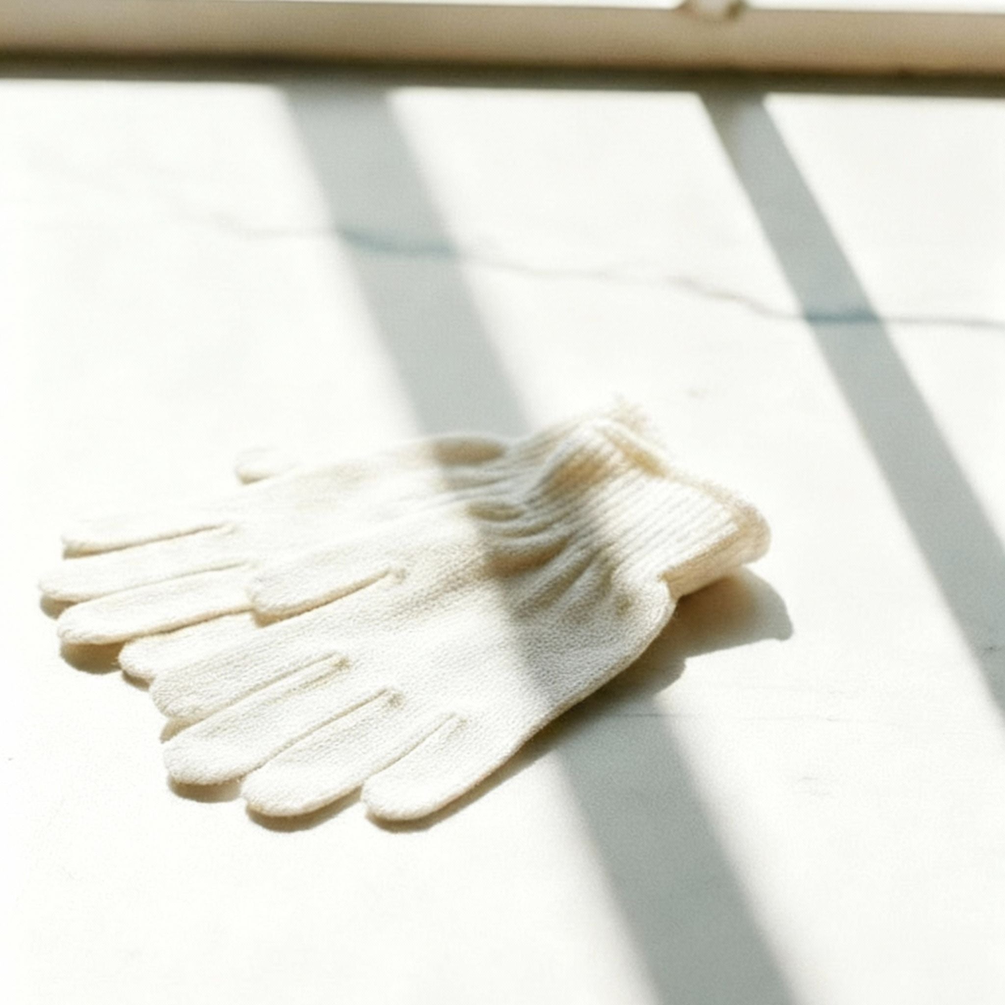 Silkehandsker - 100 % spundet silke