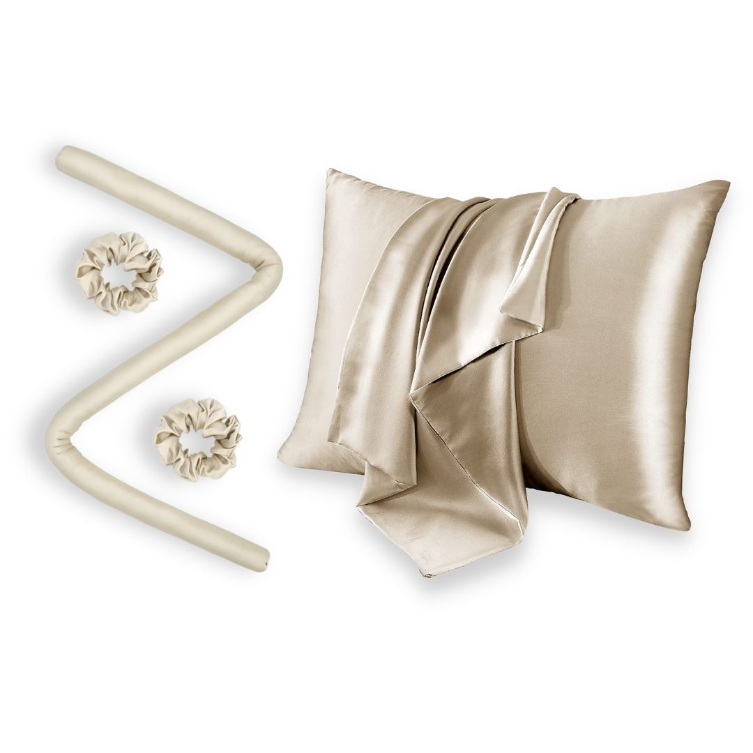 Silk Curl Kit | Silke Pudebetræk & Curl Band