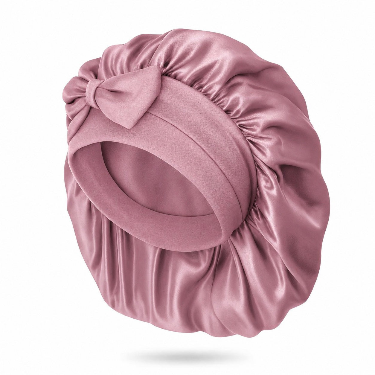 Luxus SILK Bonnet | Rosa
