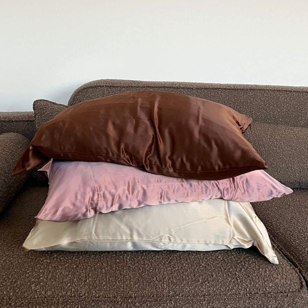 SILKE PUDEBETRÆK - ROSA