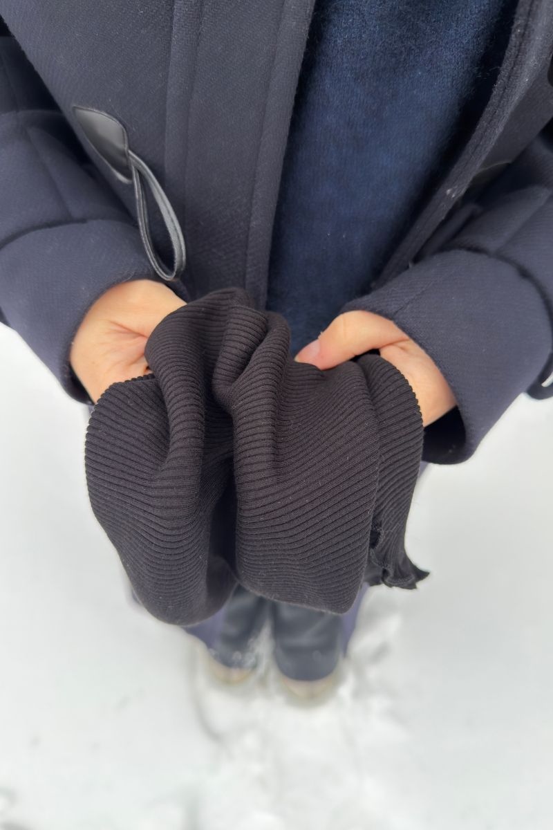 Silk Neck Warmer in mulberry silk blend