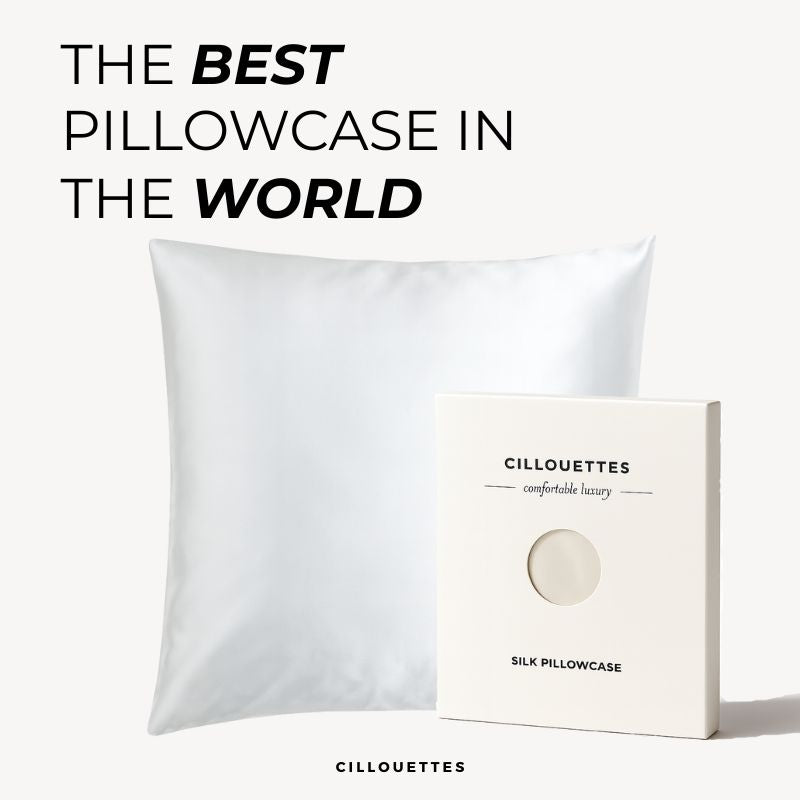 SILKE PUDEBETRÆK - HVID