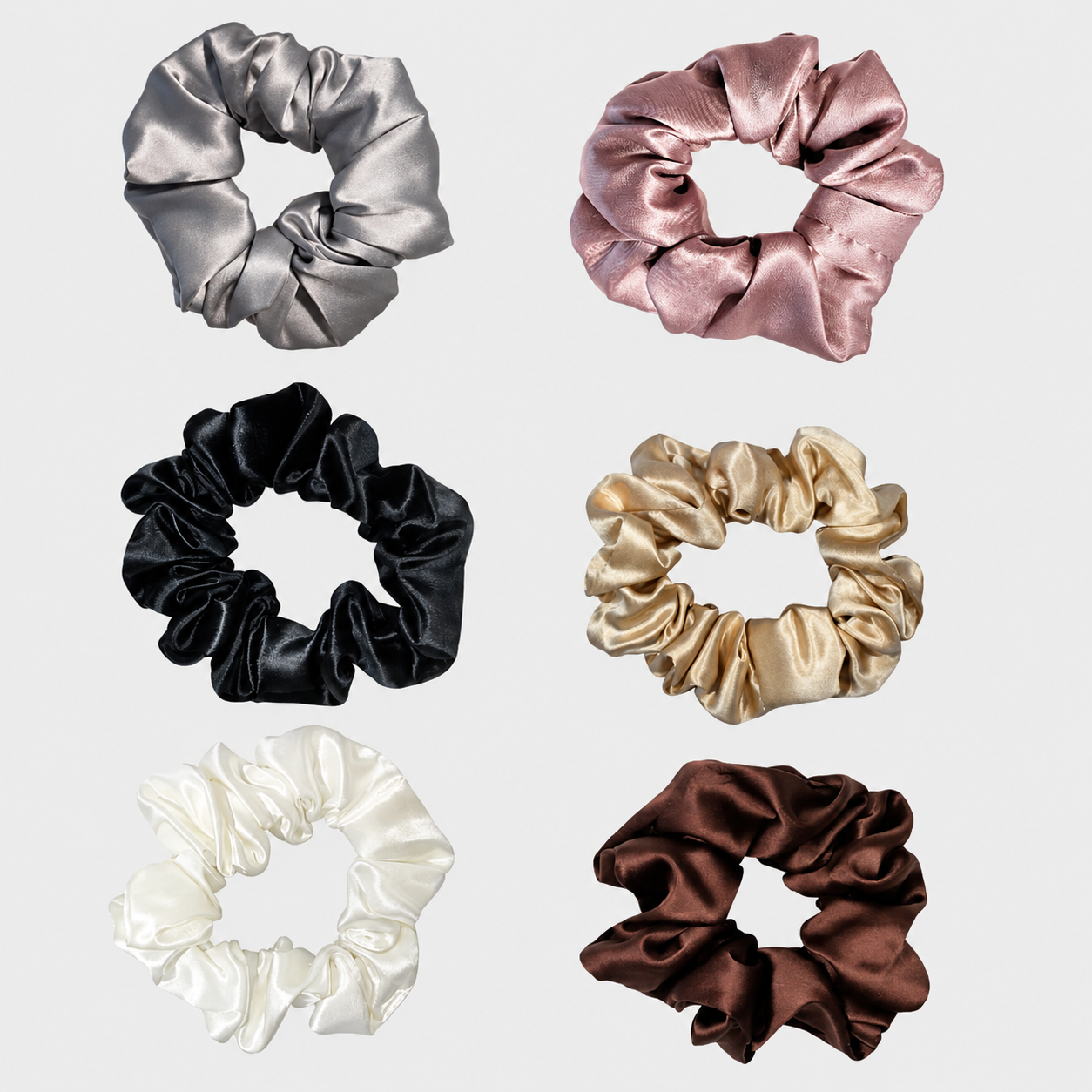 Silke Scrunchie Original | 6-pak | Mix