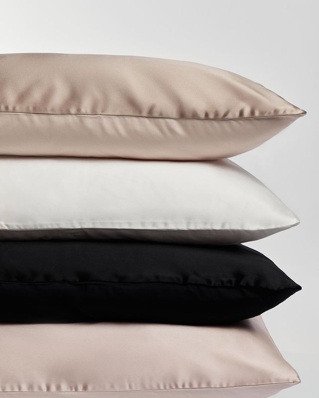 Silke pakke til hår & hud – Pudebetræk, Bonnet & Sovemaske i 100 % Mulberry Silke