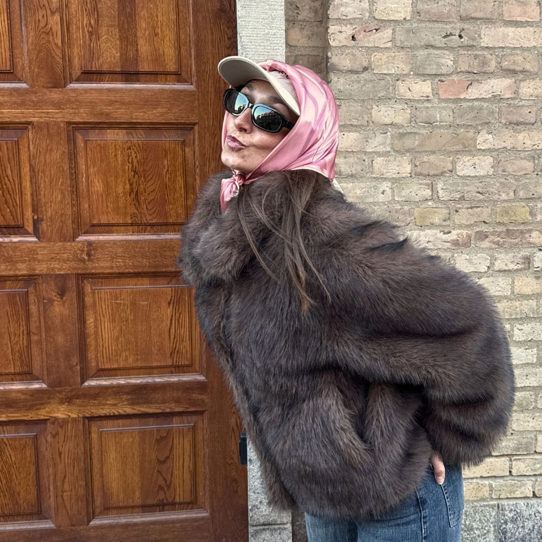 Seidenschal | Blooming Rose | 68 cm