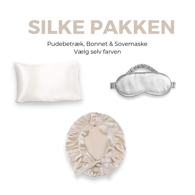 SILK PACKAGE | Pillowcase, Bonnet & Sleep Mask