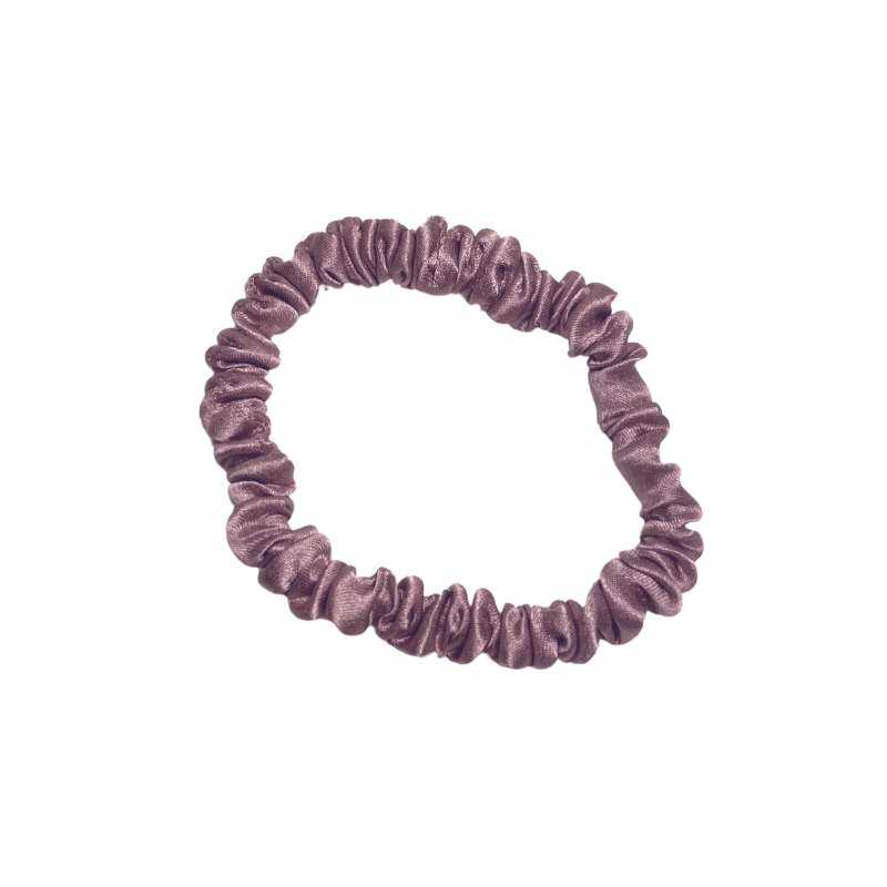 SILKE SCRUNCHIE MINI (3-pak) - ROSE