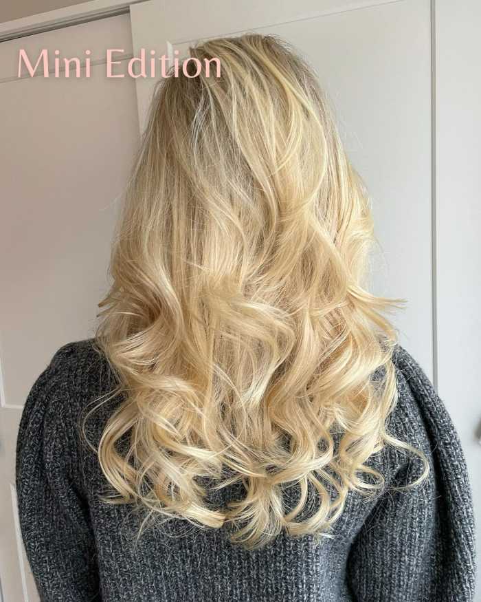 MINI CURL BAND™ - BABY PINK - PAGE AND MEDIUM-LENGTH HAIR