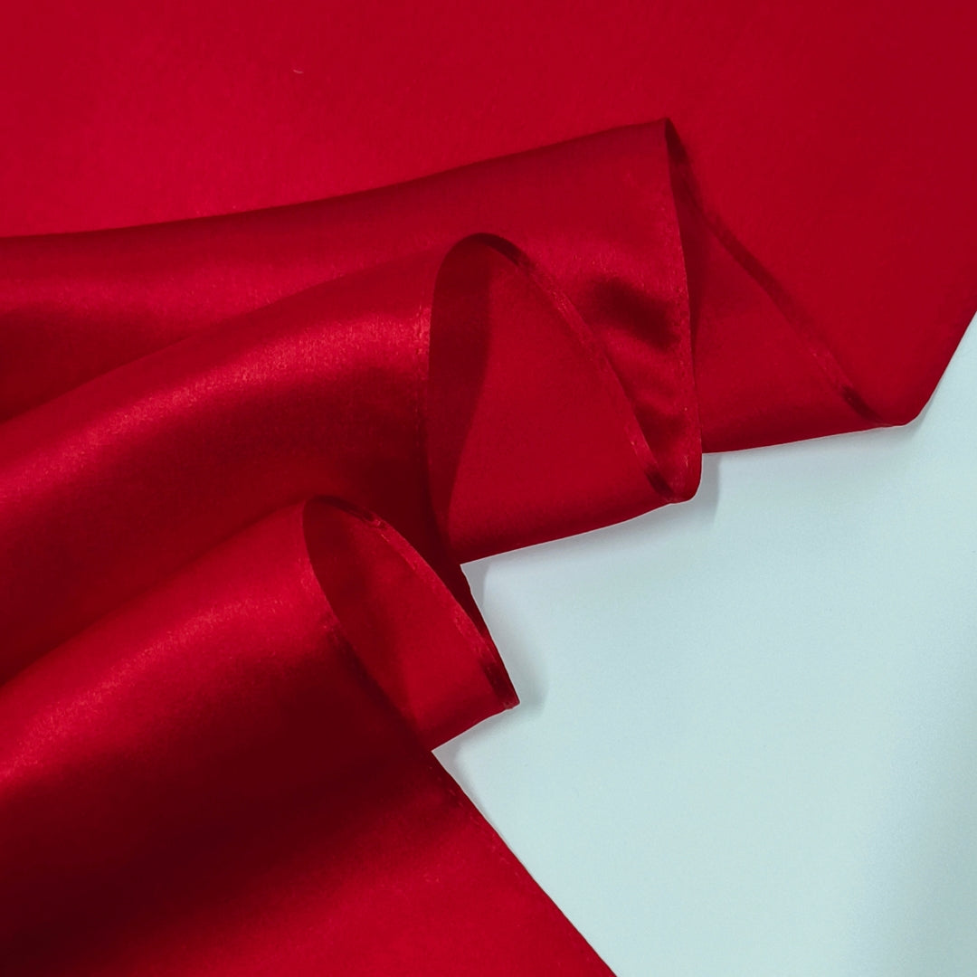 Signature Silketørklæde | Red | 55x175 cm