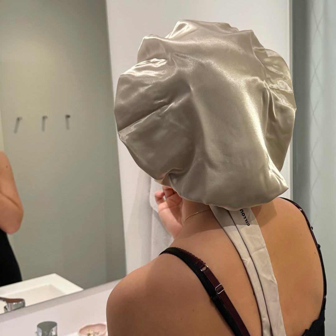 Luxus SILK Bonnet | Beige