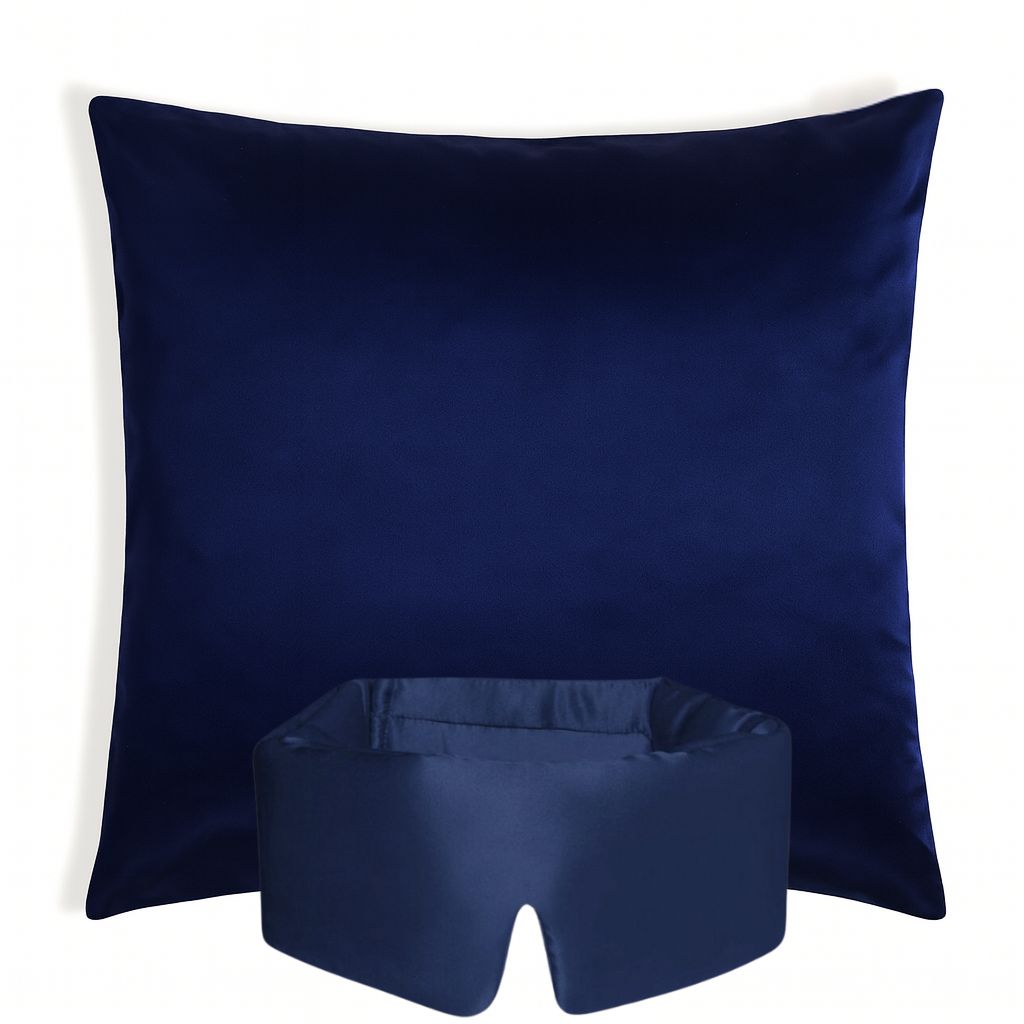 SILK PILLOWCASE - BABY BLUE