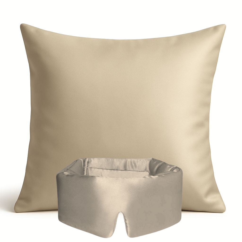 SILK PILLOWCASE - BABY BLUE