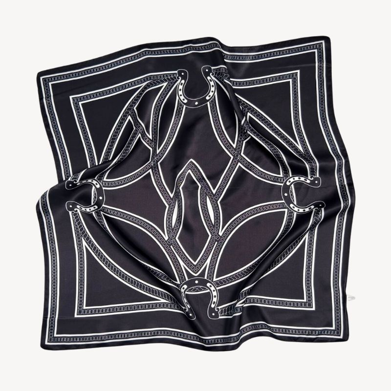 Silketørklæde | Dark Luxury | 68 CM