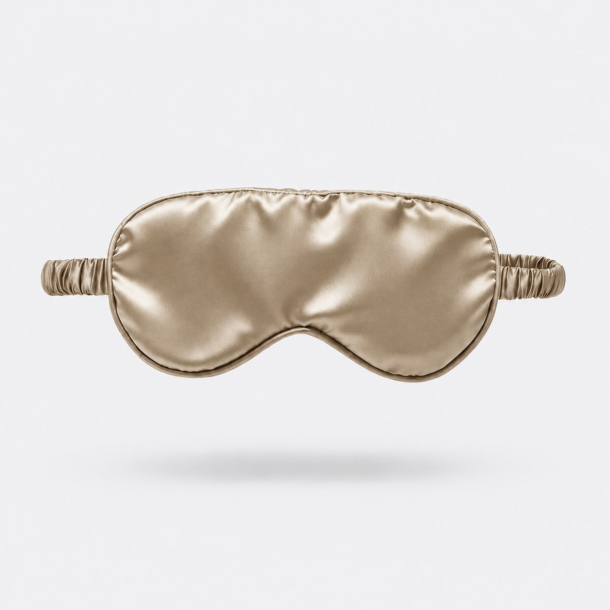 Luksus Silke Sovemaske | Beige
