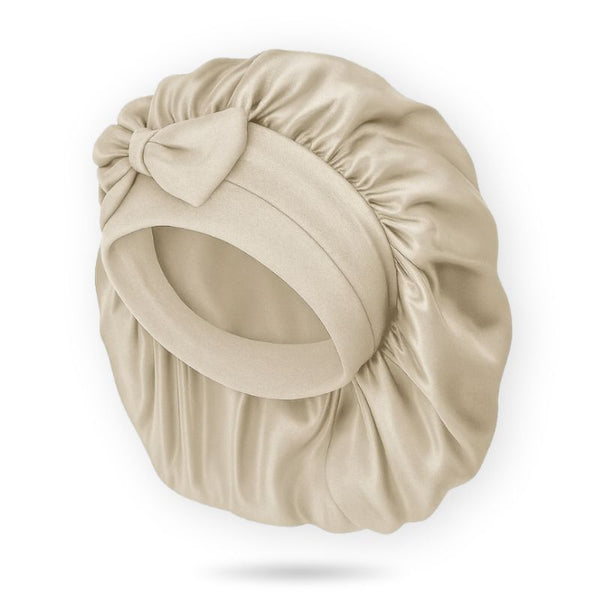 Luxury silk bonnet Silk hair mask Silk hat Mulberry silk