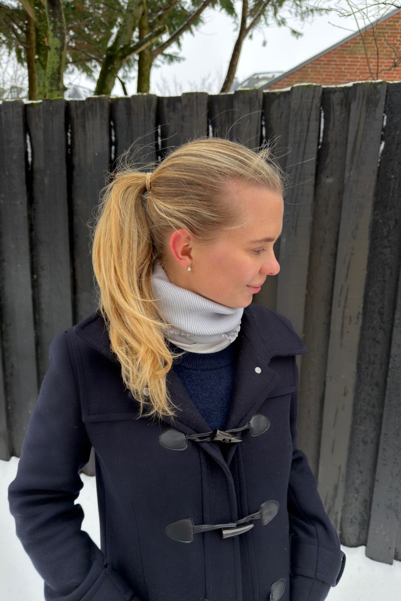 Silk Neck Warmer in mulberry silk blend