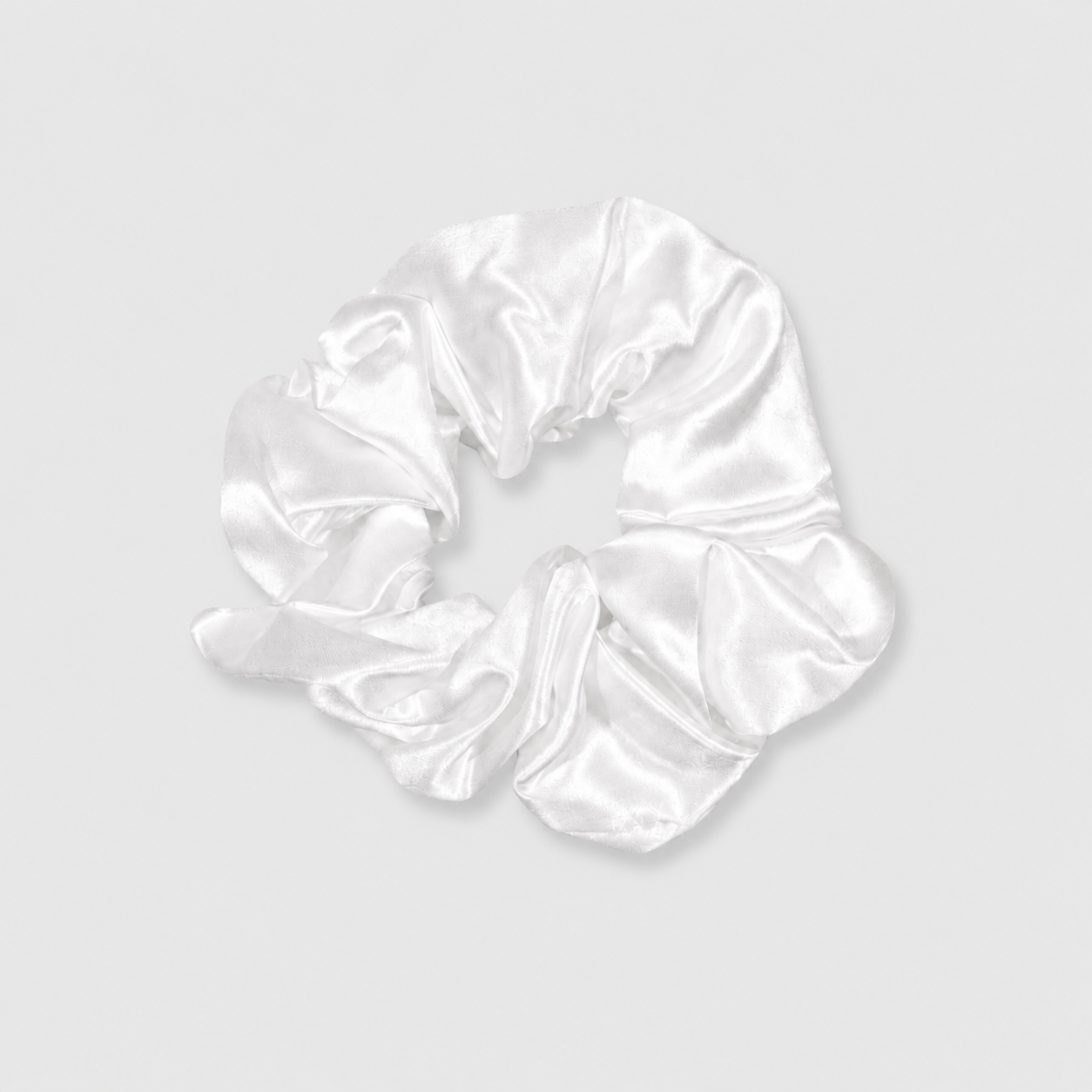 Silke Scrunchie Big | Hvid