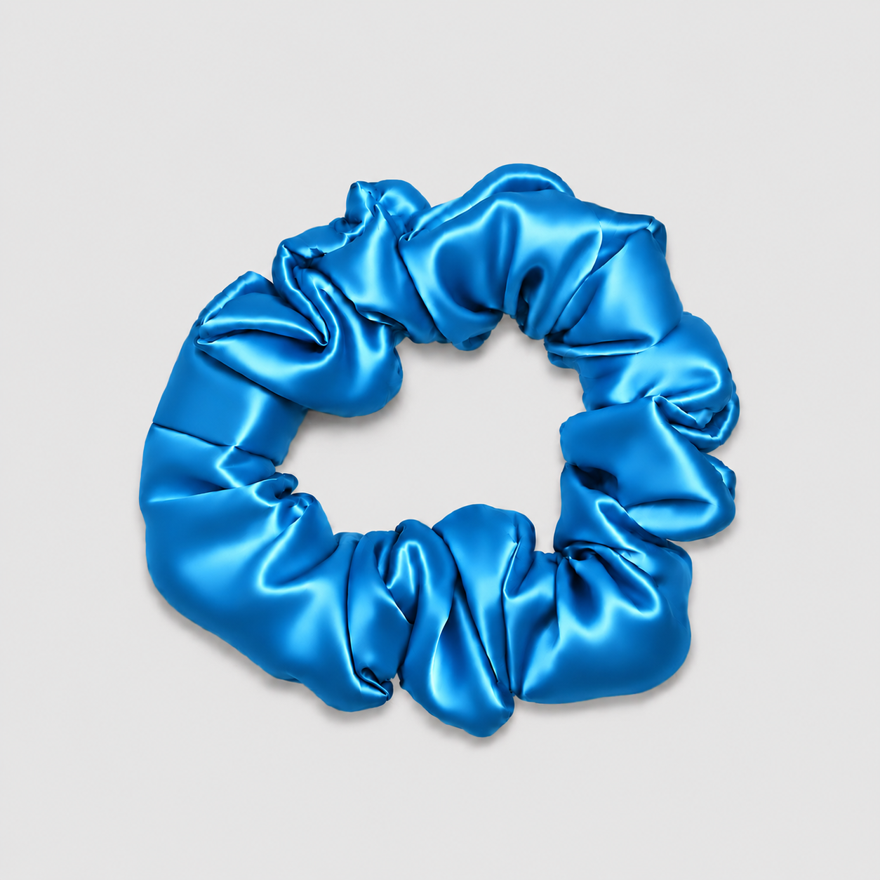 Silke Scrunchies Original | 3-pak | Shiny Blue