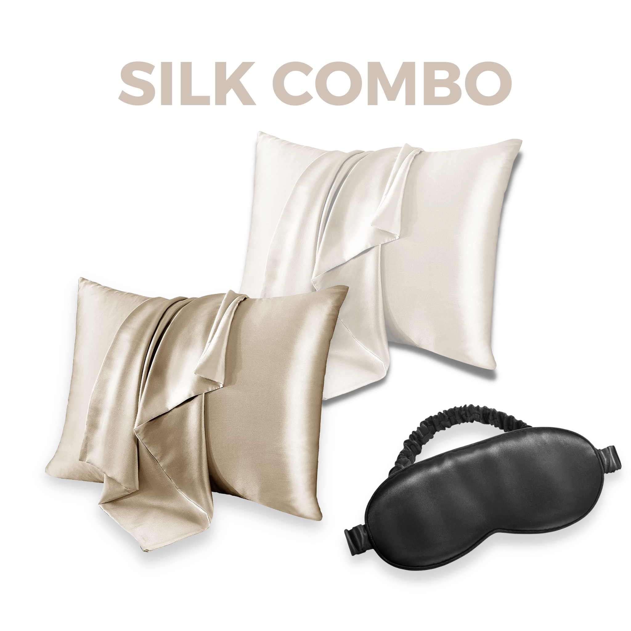 SILKE COMBO | 2x Pudebetræk & Sovemaske