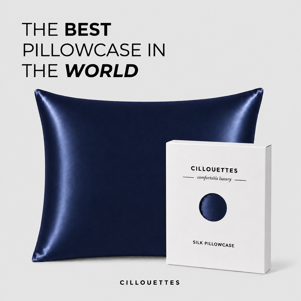 SILK Pillowcase | Navy