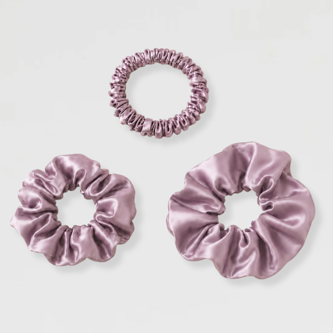 3er-Pack Scrunchie (3 verschiedene Größen - Farbe selbst mischen)