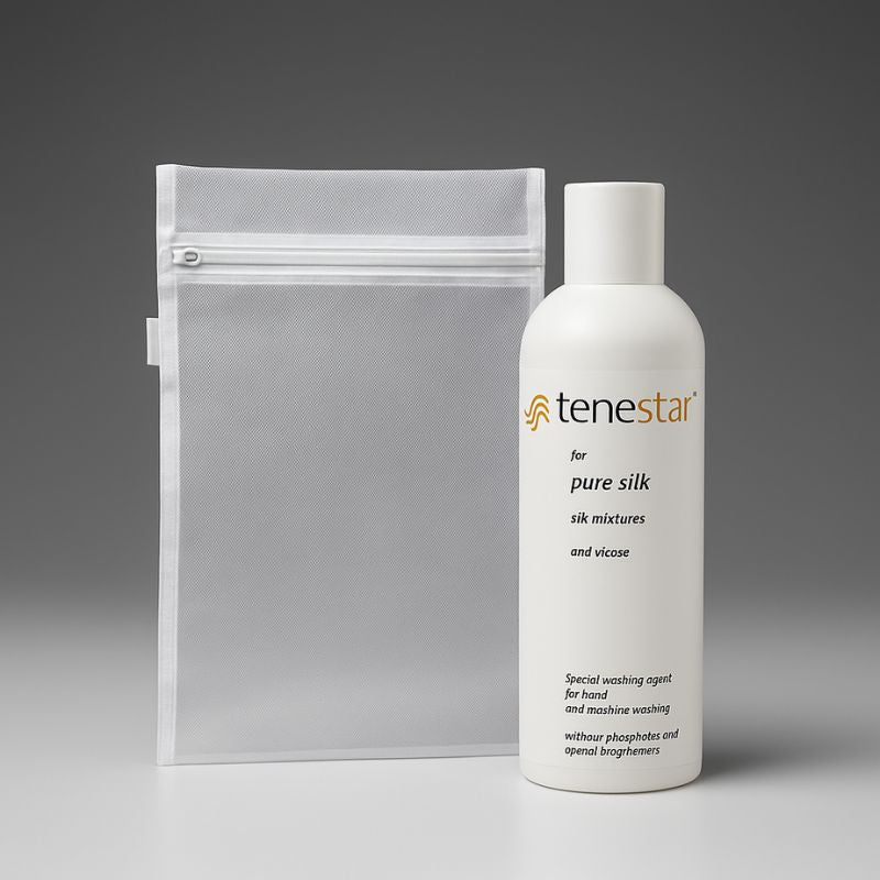 Vaskekit til silke (vaskemiddel + vaskepose)