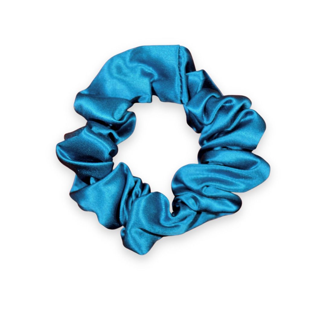 SILKE SCRUNCHIE ORIGINAL - SHINY BLUE