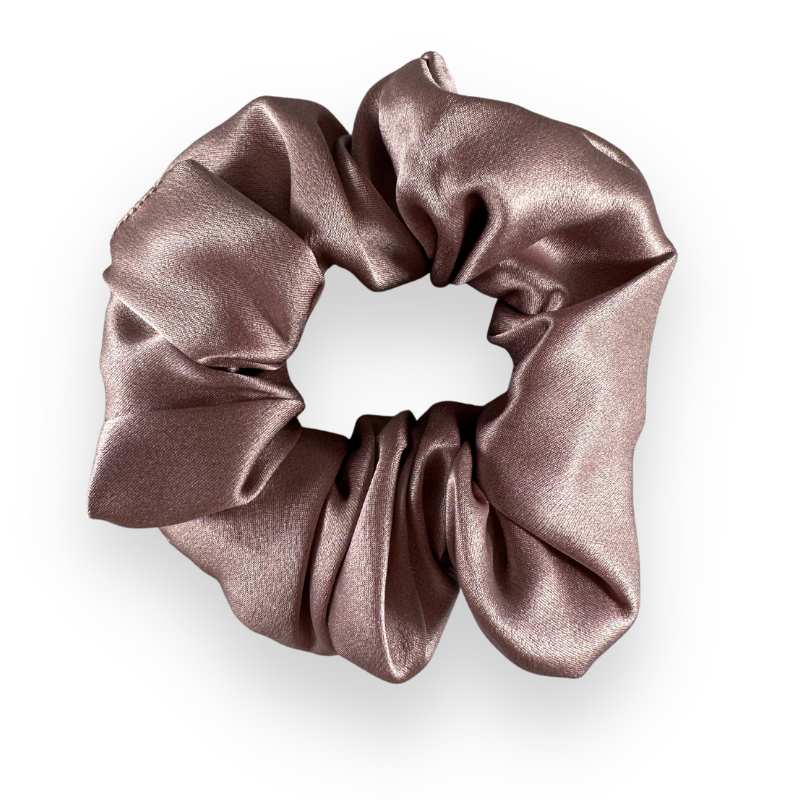 SILKE SCRUNCHIE BIG - ROSE GOLD