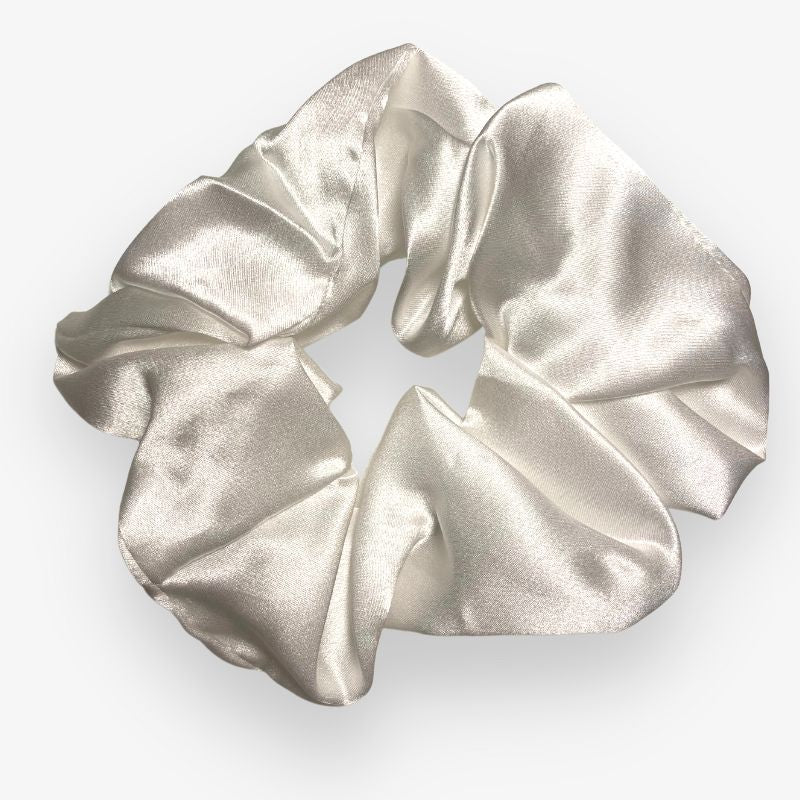 SILKE SCRUNCHIE XL - HVID